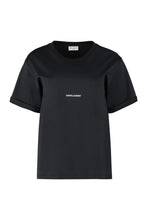 Load image into Gallery viewer, Cotton crew-neck T-shirt
