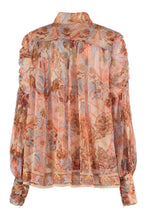 Load image into Gallery viewer, Kaleidoscope ruffled shirt
