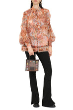 Load image into Gallery viewer, Kaleidoscope ruffled shirt
