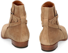 Load image into Gallery viewer, Jodhpur suede ankle boots
