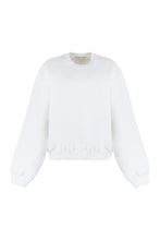 Load image into Gallery viewer, Logo detail cotton sweatshirt
