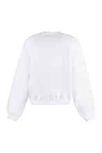 Load image into Gallery viewer, Logo detail cotton sweatshirt
