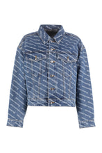 Load image into Gallery viewer, Printed denim jacket
