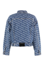 Load image into Gallery viewer, Printed denim jacket
