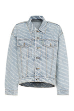 Load image into Gallery viewer, Printed denim jacket
