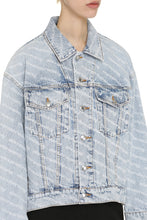 Load image into Gallery viewer, Printed denim jacket
