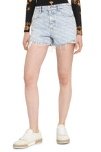 Load image into Gallery viewer, Bite High-rise cut-off denim shorts
