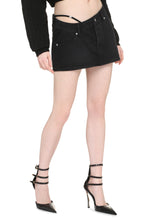 Load image into Gallery viewer, Denim mini skirt
