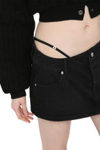 Load image into Gallery viewer, Denim mini skirt
