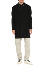 Load image into Gallery viewer, Single-breasted wool coat
