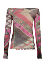 Load image into Gallery viewer, Printed long-sleeve top
