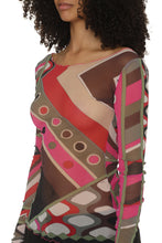 Load image into Gallery viewer, Printed long-sleeve top
