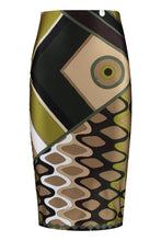 Load image into Gallery viewer, Printed pencil skirt
