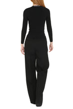 Load image into Gallery viewer, Logo-jacquard trim pullover
