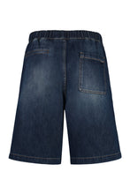 Load image into Gallery viewer, Denim bermuda shorts
