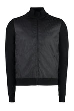 Load image into Gallery viewer, High collar zipped cardigan
