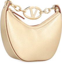 Load image into Gallery viewer, Valentino Garavani - VLogo Moon mini leather hobo bag
