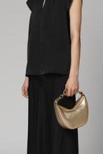 Load image into Gallery viewer, Valentino Garavani - VLogo Moon mini leather hobo bag
