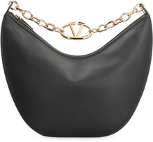 Load image into Gallery viewer, VLogo Moon leather hobo-bag
