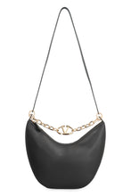 Load image into Gallery viewer, VLogo Moon leather hobo-bag
