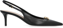 Load image into Gallery viewer, Leather slingback pumps
