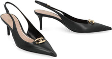 Load image into Gallery viewer, Leather slingback pumps
