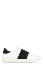 Load image into Gallery viewer, Valentino Garavani - Rockstud Untitled 11 eather and fabric low-top sneakers
