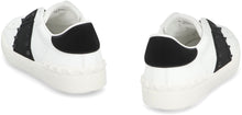 Load image into Gallery viewer, Valentino Garavani - Rockstud Untitled 11 eather and fabric low-top sneakers
