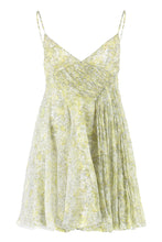 Load image into Gallery viewer, Printed silk mini dress
