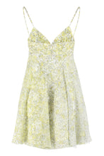 Load image into Gallery viewer, Printed silk mini dress
