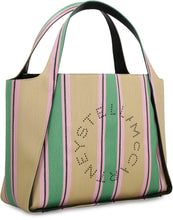 Load image into Gallery viewer, Stella Logo raffia tote bag
