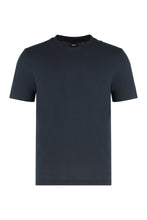 Load image into Gallery viewer, T-shirt in blended cotton with bubble jacquard processing
