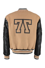 Load image into Gallery viewer, BOSS x Russell Athletic - Wool bomber jacket with patch
