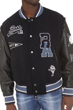 Load image into Gallery viewer, BOSS x Russell Athletic - Wool-blend bomber jacket
