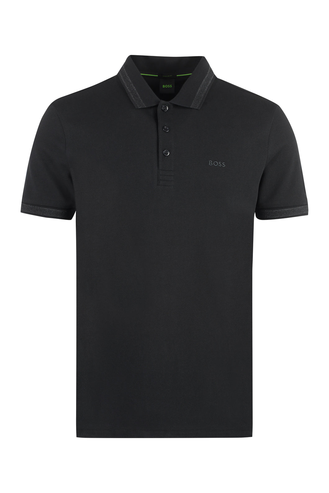 Cotton-piqué polo shirt