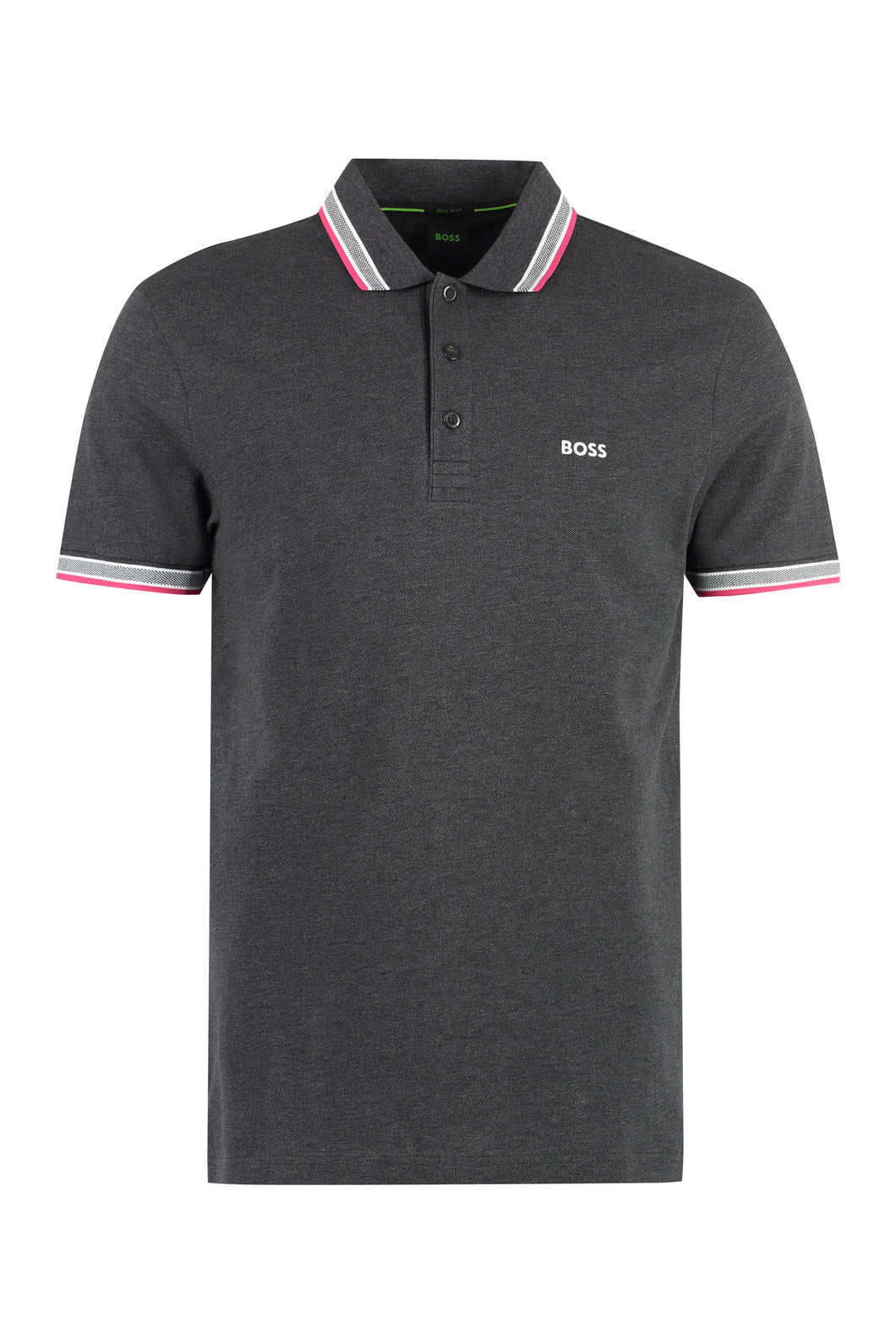 Cotton-piqué polo shirt
