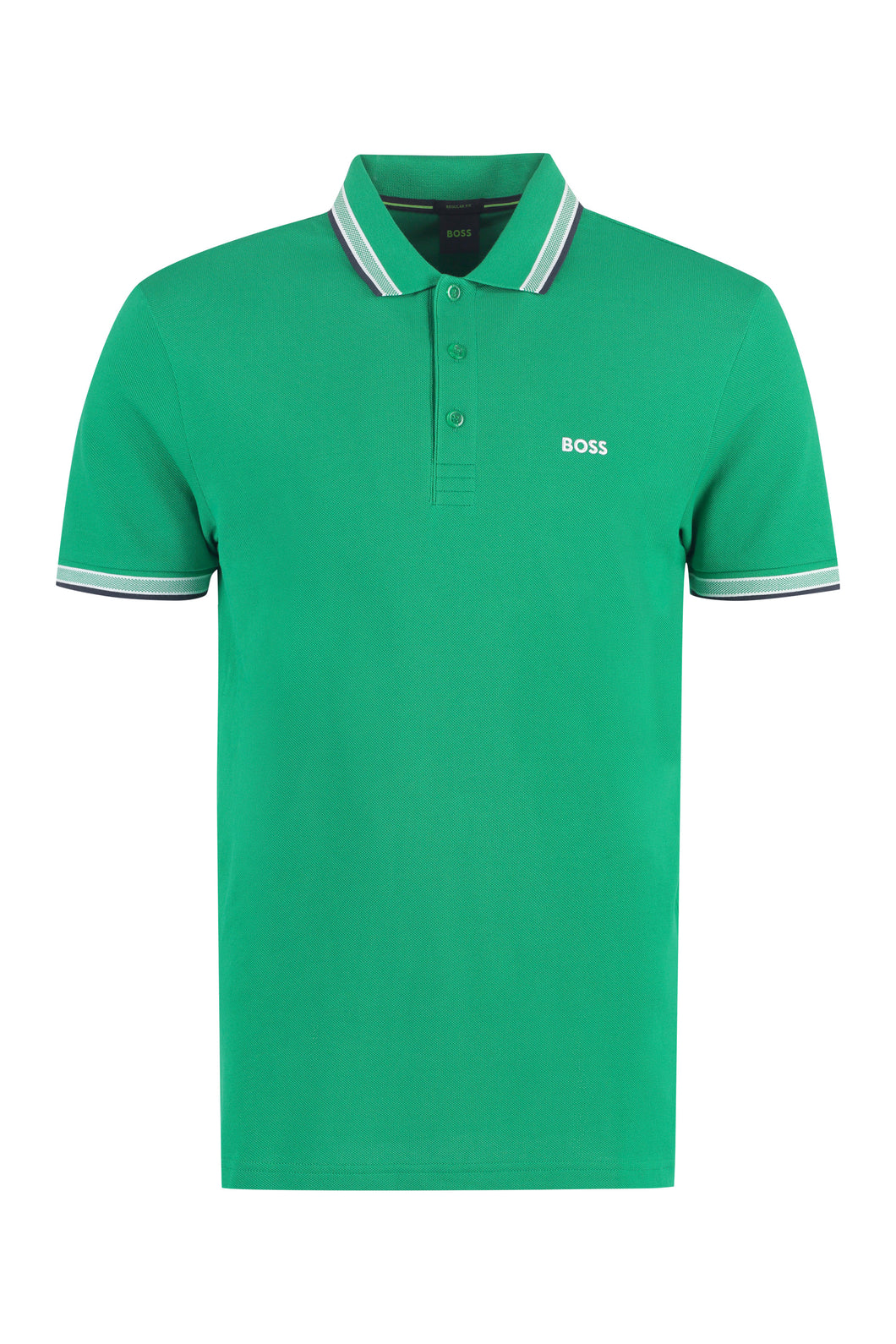 Cotton-piqué polo shirt