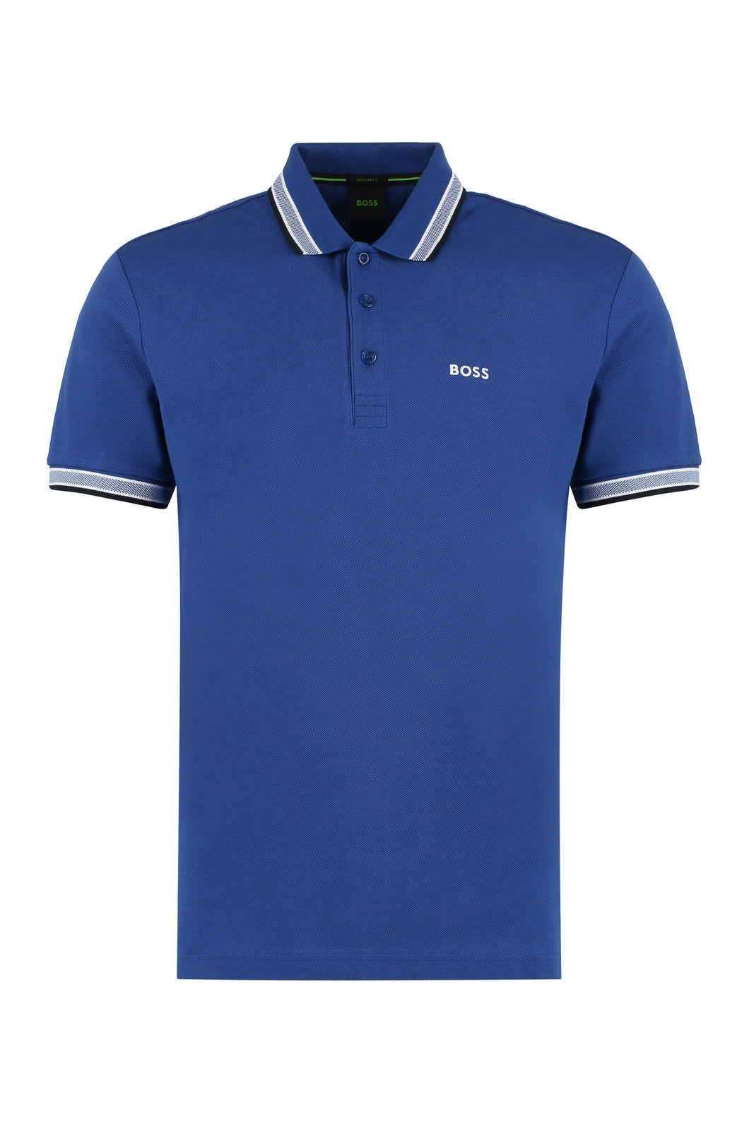 Short sleeve cotton polo shirt