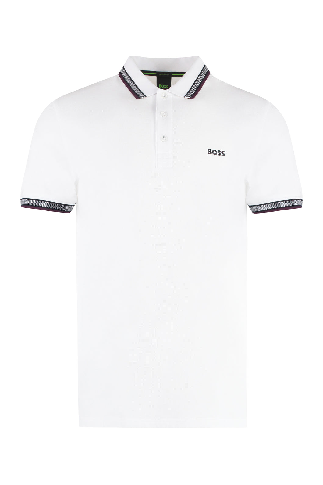 Cotton-piqué polo shirt