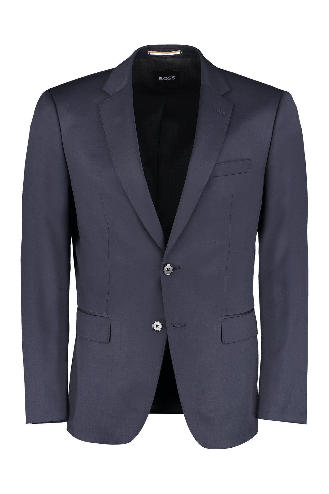 Single-breasted virgin wool jacket