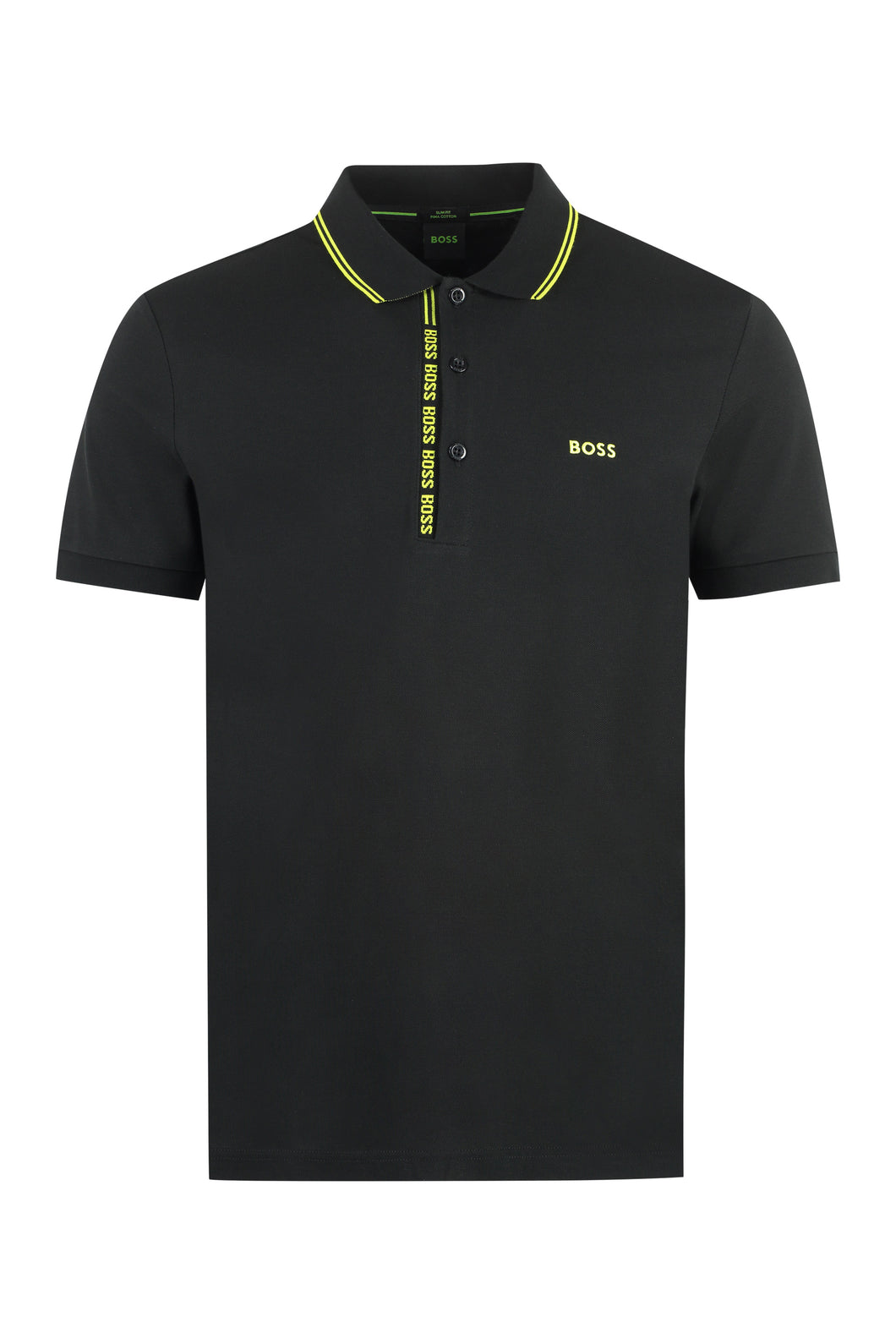 Cotton-piqué polo shirt