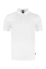 Load image into Gallery viewer, Logo print cotton polo shirt
