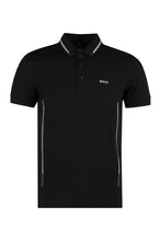 Load image into Gallery viewer, Logo detail stretch cotton polo shirt
