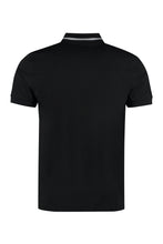 Load image into Gallery viewer, Logo detail stretch cotton polo shirt
