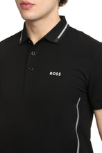 Load image into Gallery viewer, Logo detail stretch cotton polo shirt
