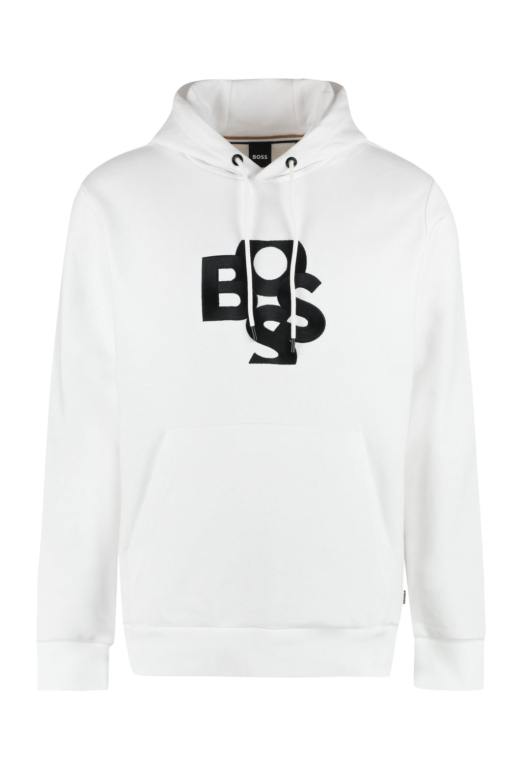 Logo cotton hoodie