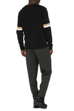 Load image into Gallery viewer, Intarsia crew-neck sweater
