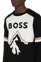 Load image into Gallery viewer, Intarsia crew-neck sweater
