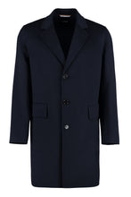 Load image into Gallery viewer, Single-breasted wool coat

