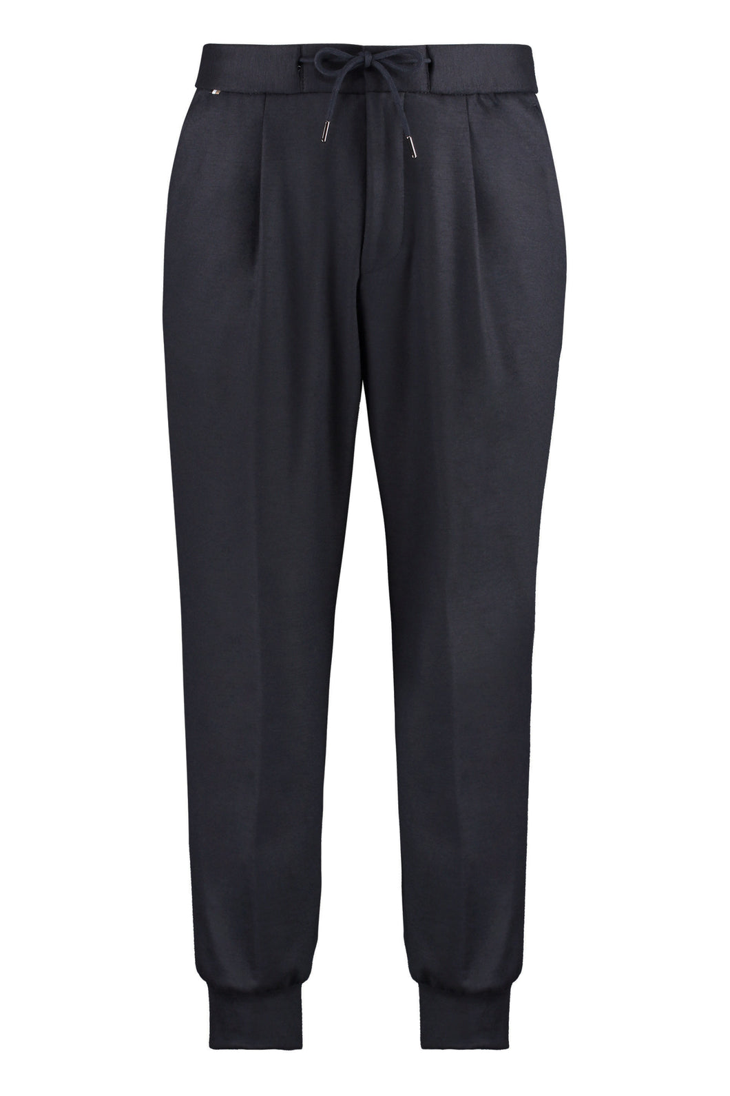 Wool blend trousers